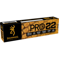 Browning Pro-22 Subsonic 22LR 40 Grain Lead Round Nose 100 Rd